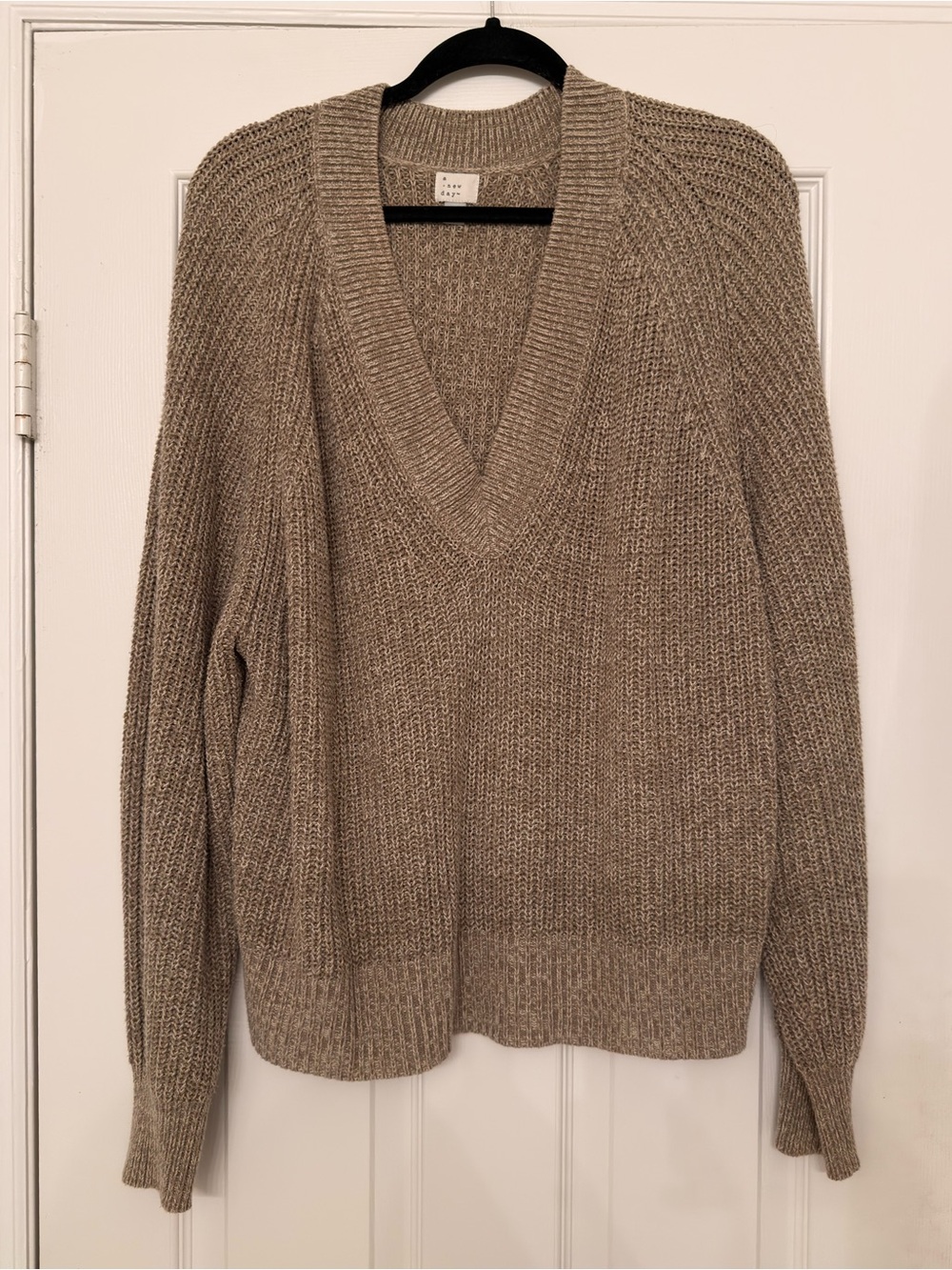 A New Day V Neck Sweater